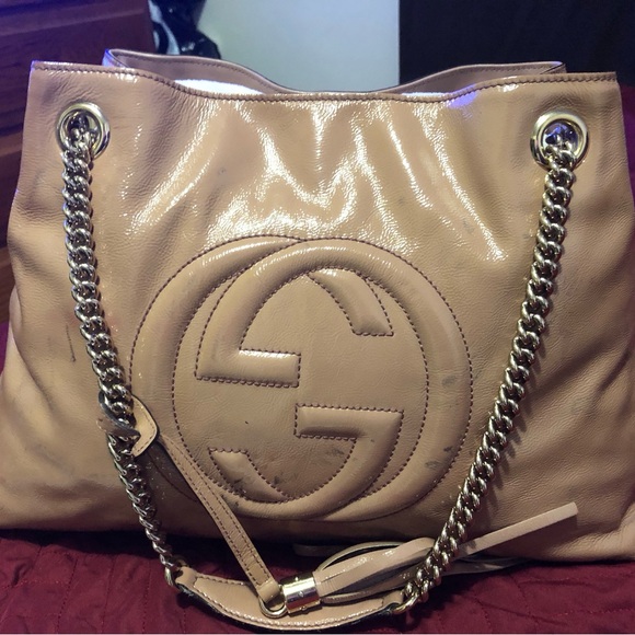 Gucci Handbags - Authentic Gucci Soho Tote